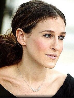 Carrie Bradshaw Necklace: Swarovski Crystal and Sterling Silver